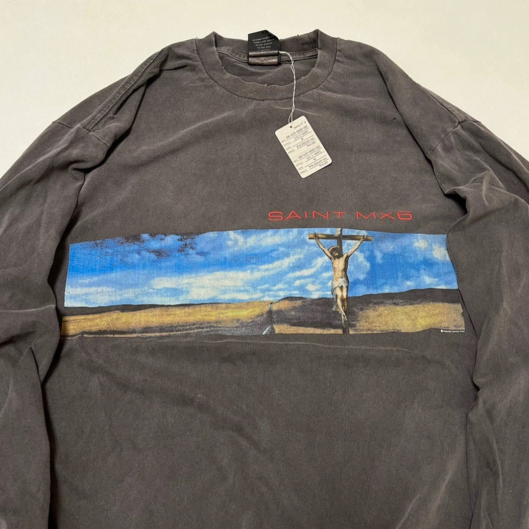 Saint Michael Landscape Photo Graphic Sweatshirt