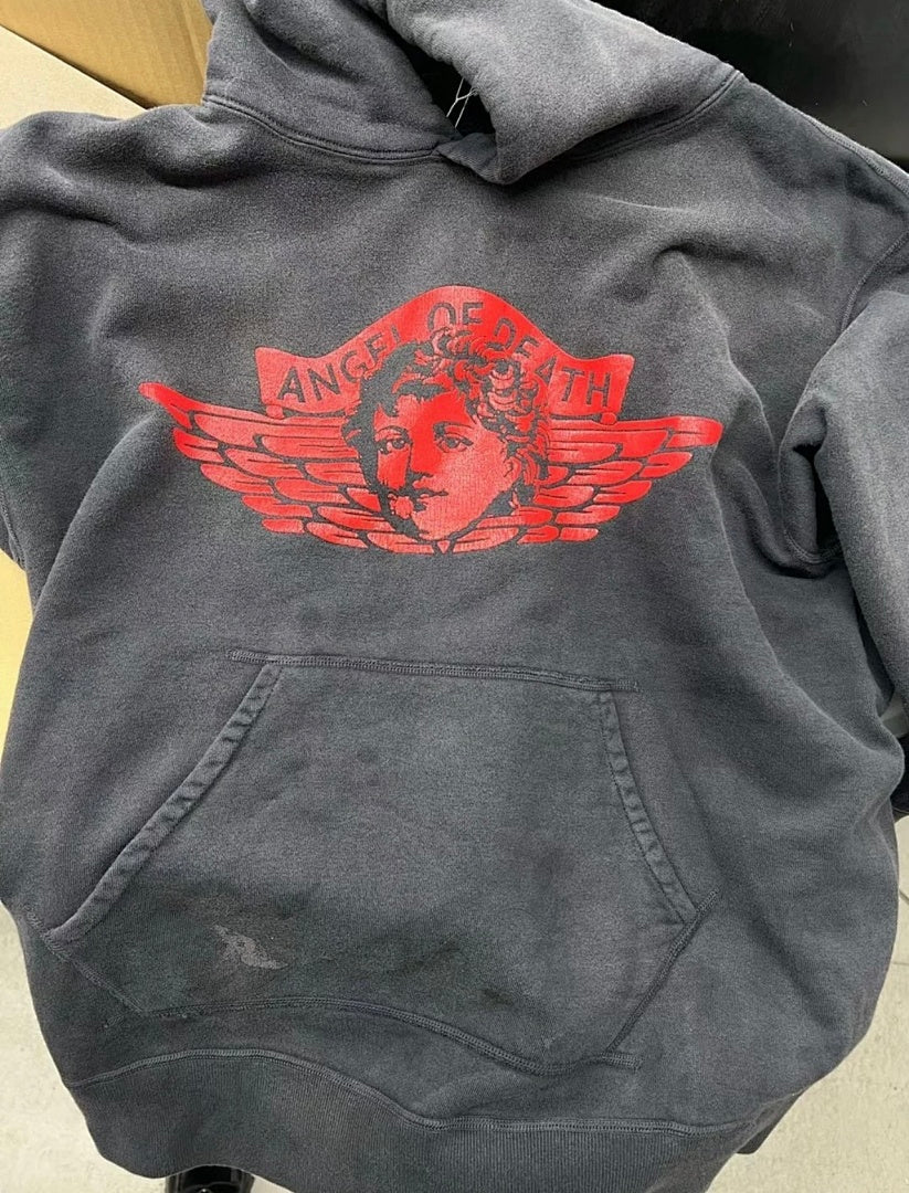 Saint Michael ST900 Graphic Motif Pullover Hoodie