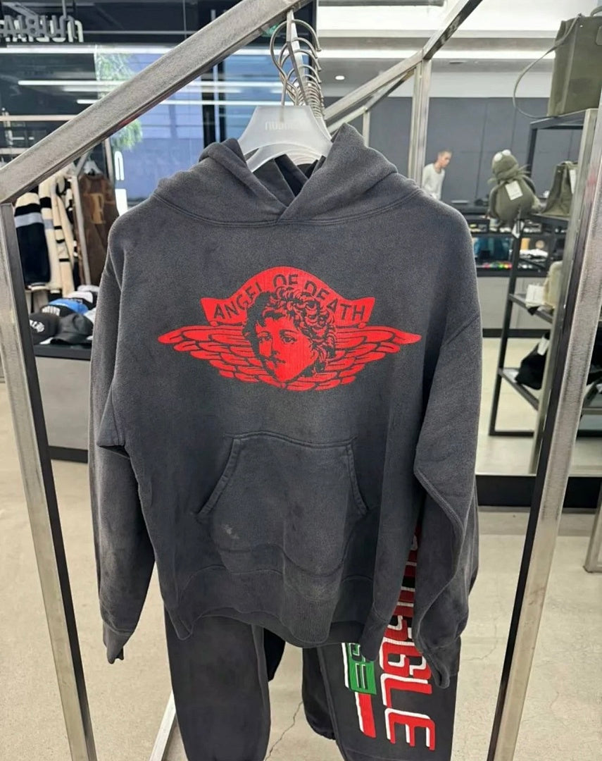Saint Michael ST900 Graphic Motif Pullover Hoodie