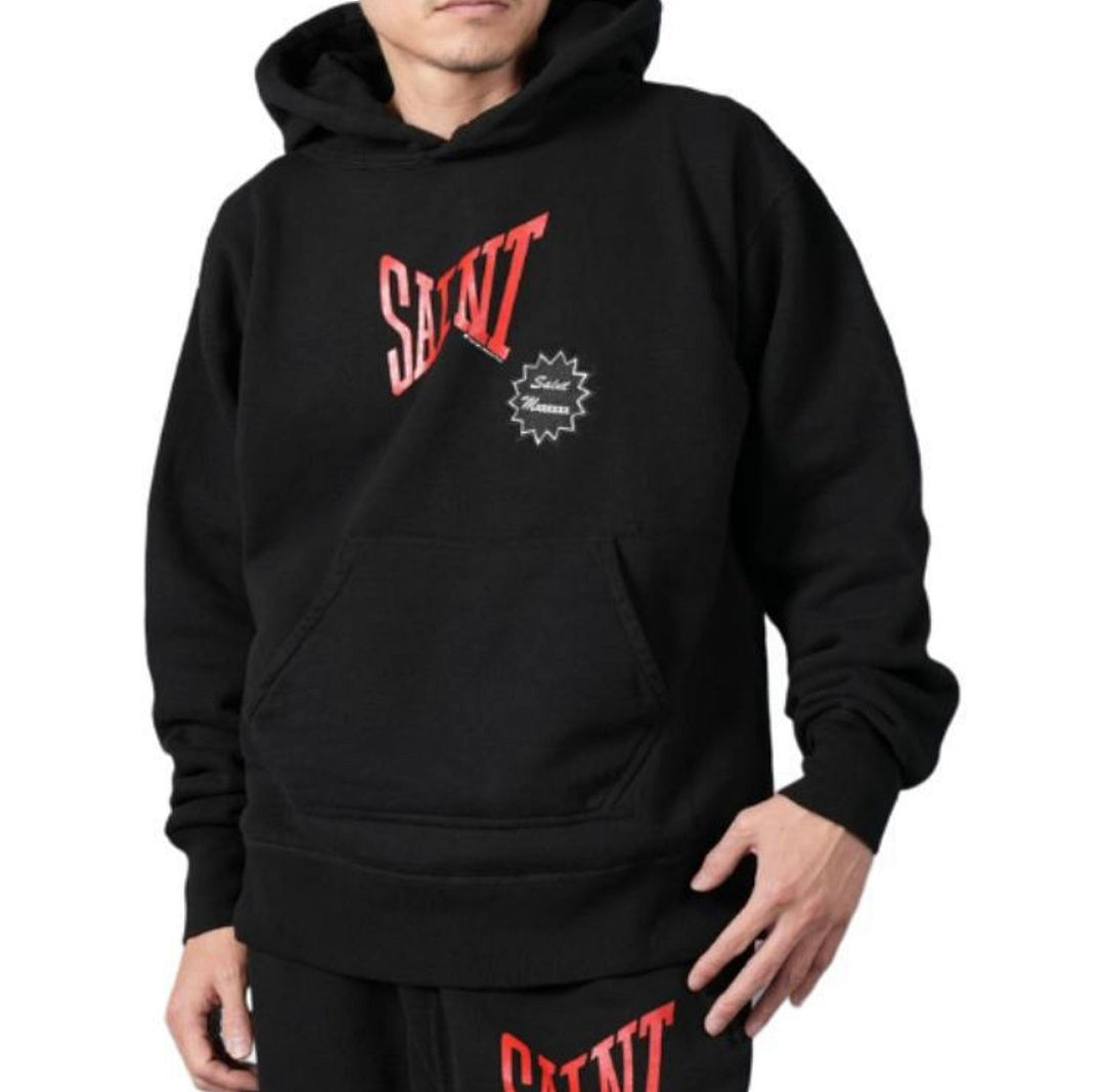 Saint Michael ST905 Dual-Color Pullover Hoodie