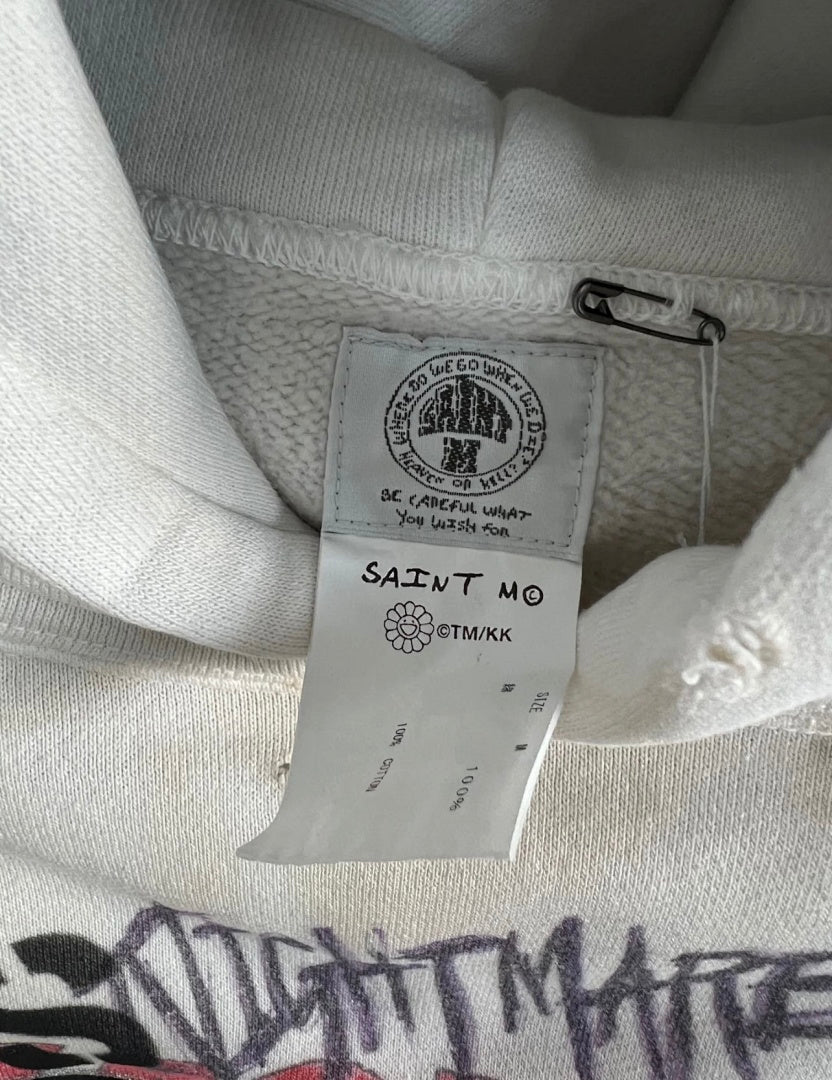 Saint Michael ST903 All-Over Graphic Collage Hoodie