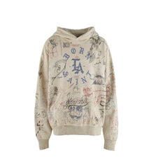 Saint Michael ST914 Graffiti Multi-Print Hoodie