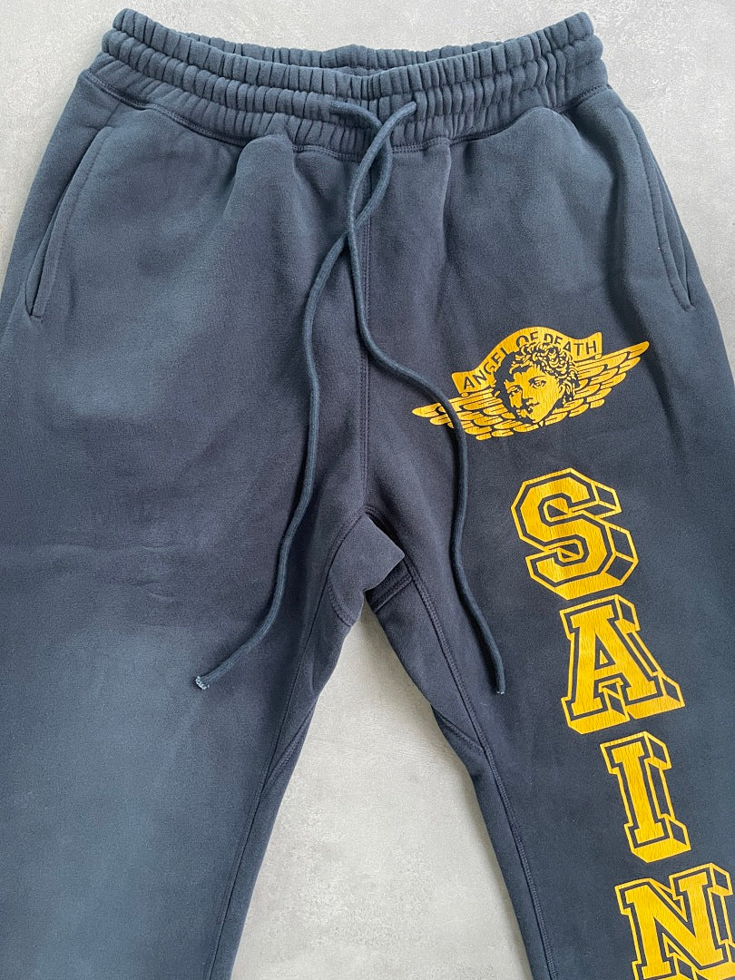Saint Michael ST926 Vertical Logo Badge Sweatpants