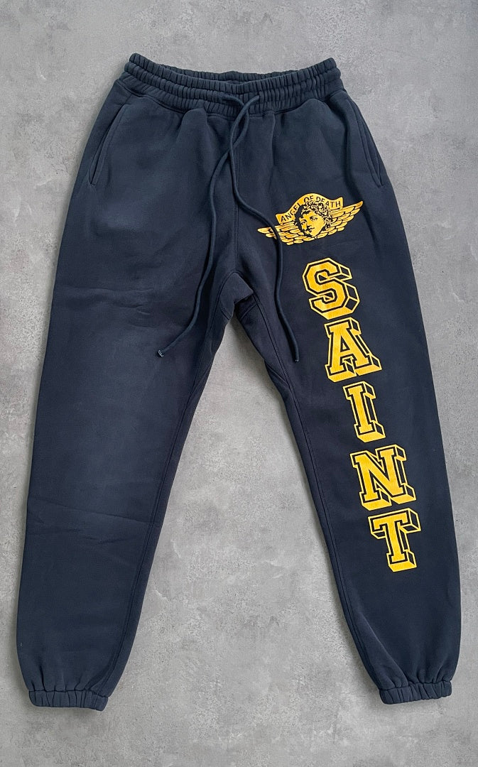 Saint Michael ST926 Vertical Logo Badge Sweatpants