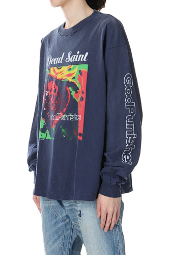 Saint Michael Cursive Script Graphic Sweatshirt