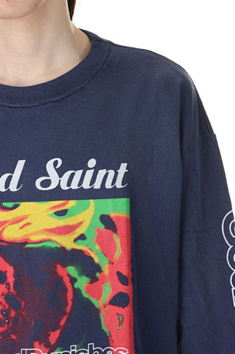 Saint Michael Cursive Script Graphic Sweatshirt