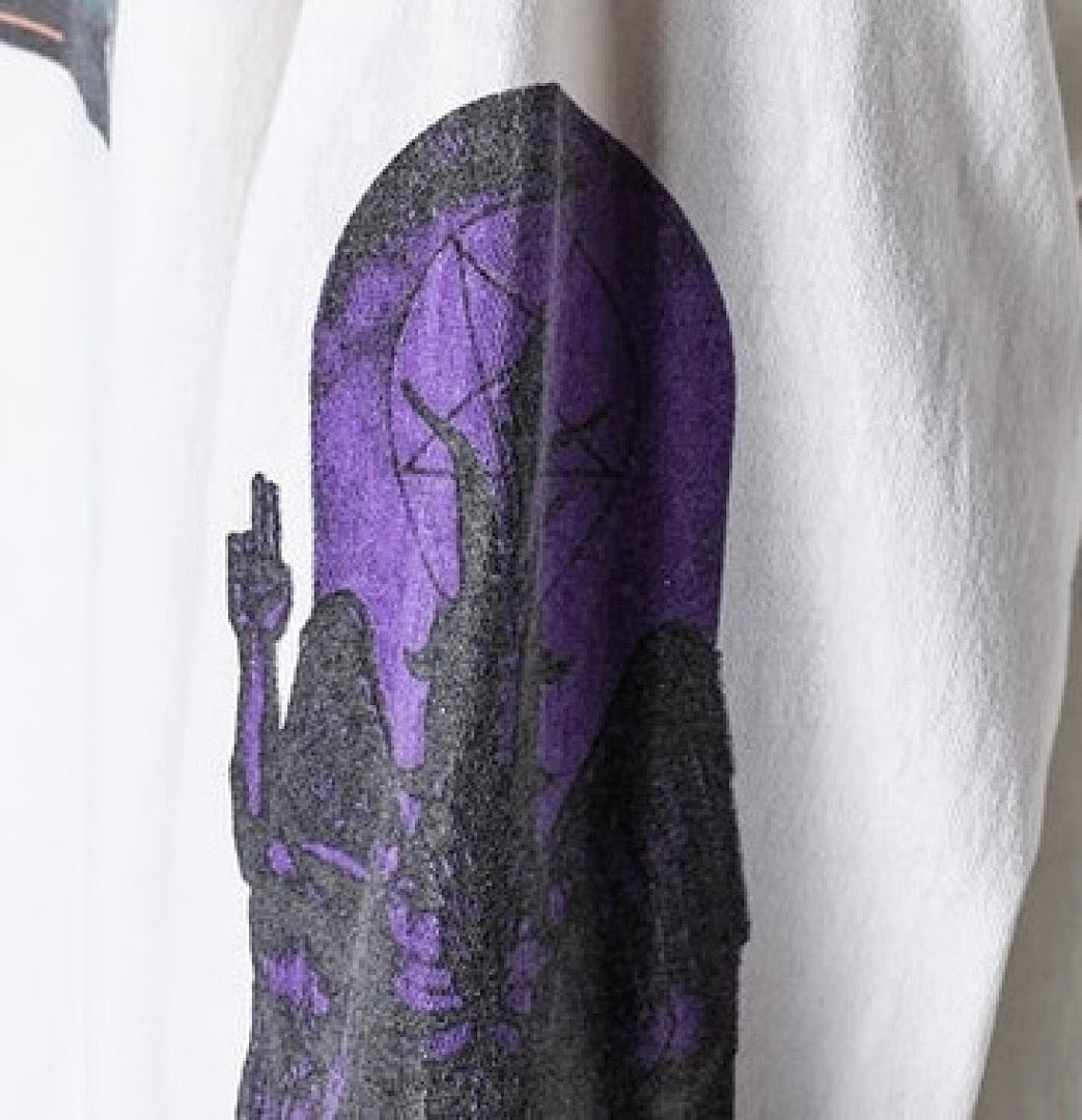 Saint Michael Fine Art Graphic & Back Typography Sweatshirt