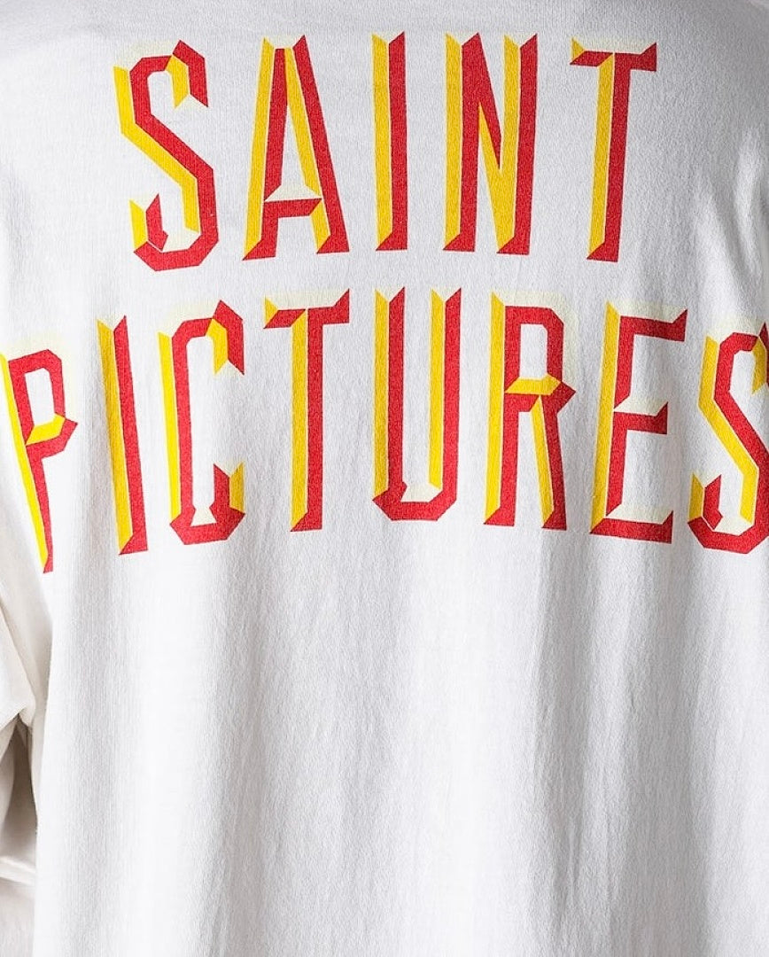 Saint Michael Fine Art Graphic & Back Typography Sweatshirt