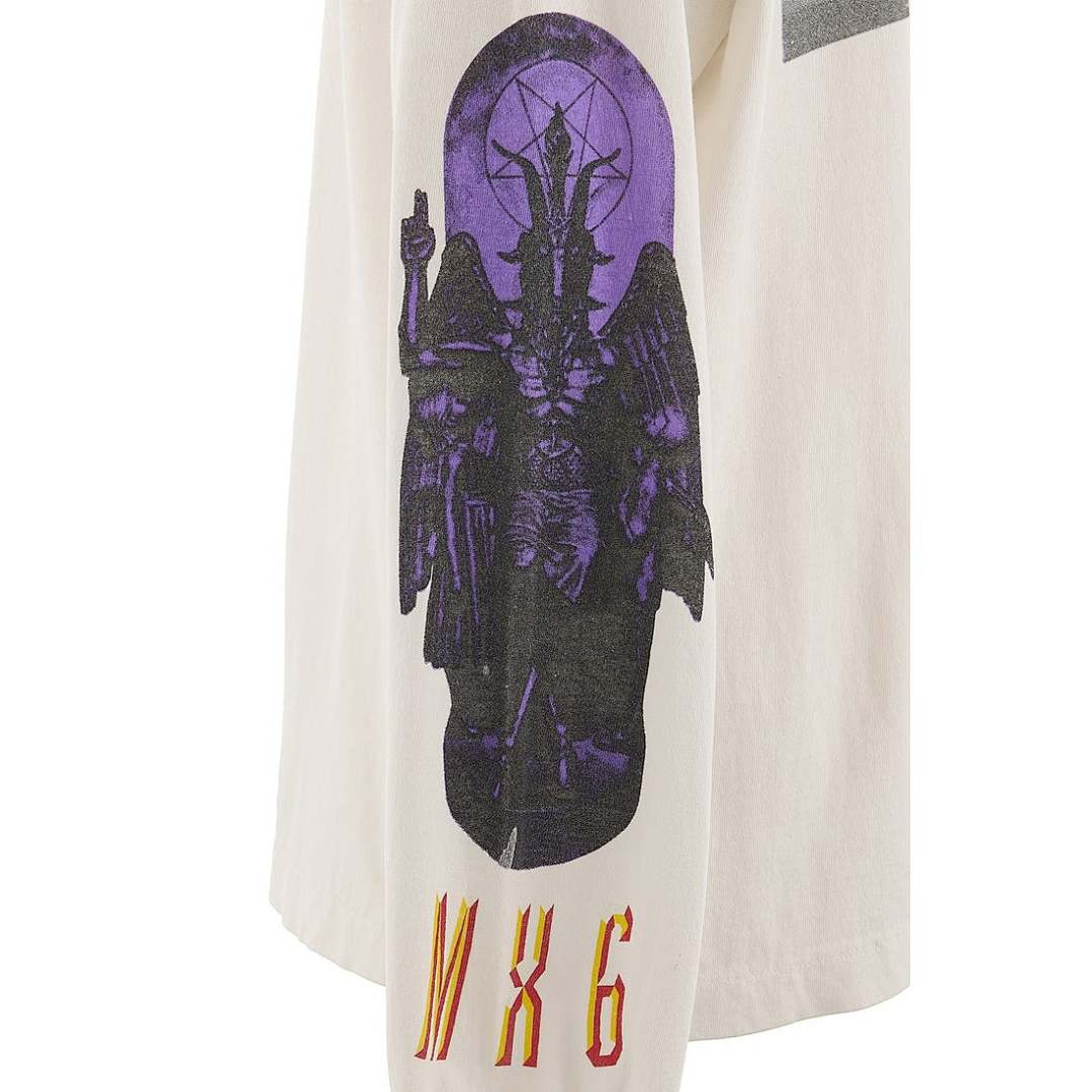Saint Michael Fine Art Graphic & Back Typography Sweatshirt