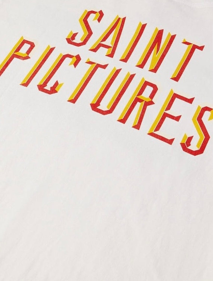 Saint Michael Fine Art Graphic & Back Typography Sweatshirt