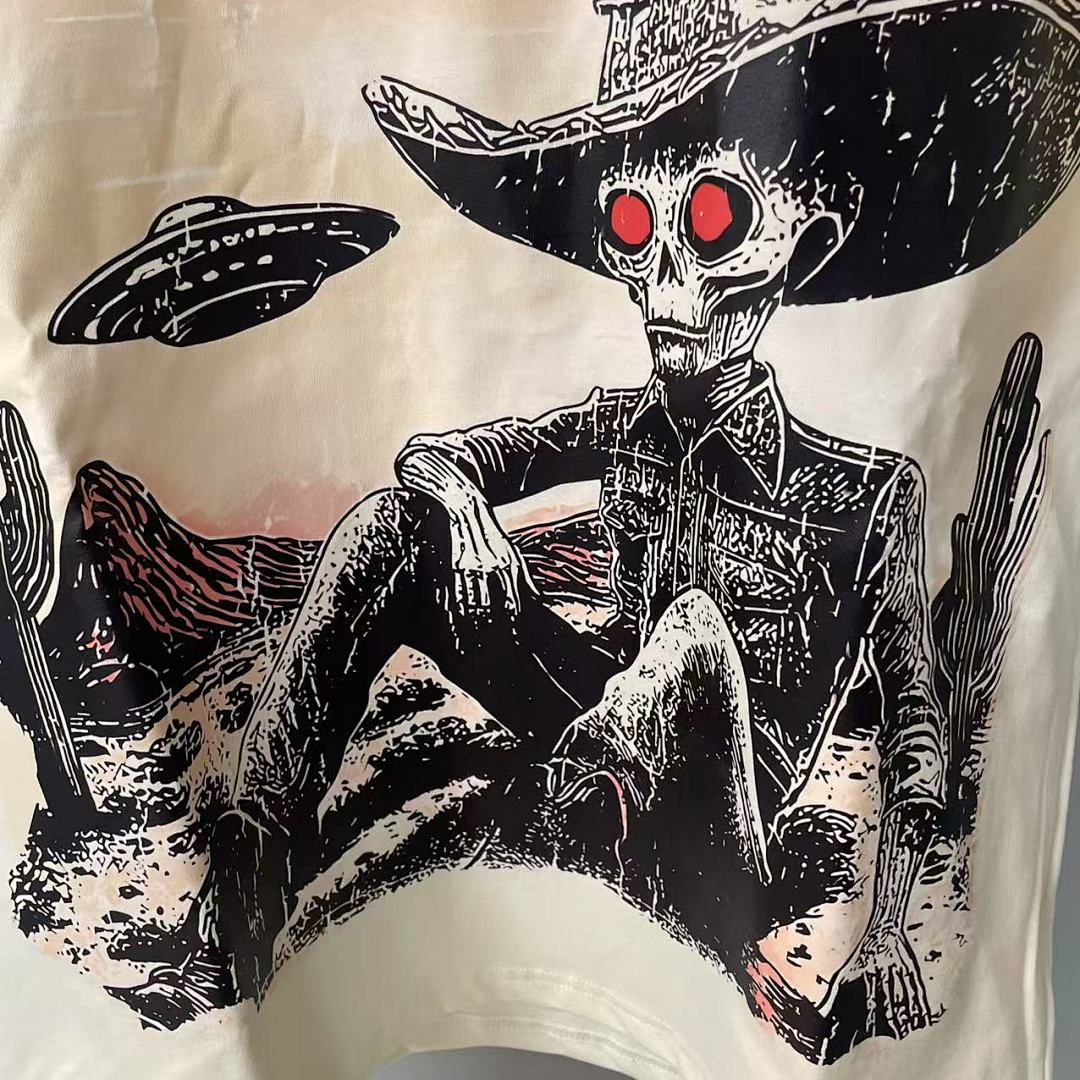 Mixed Emotion Illustrated Graphic Tee
