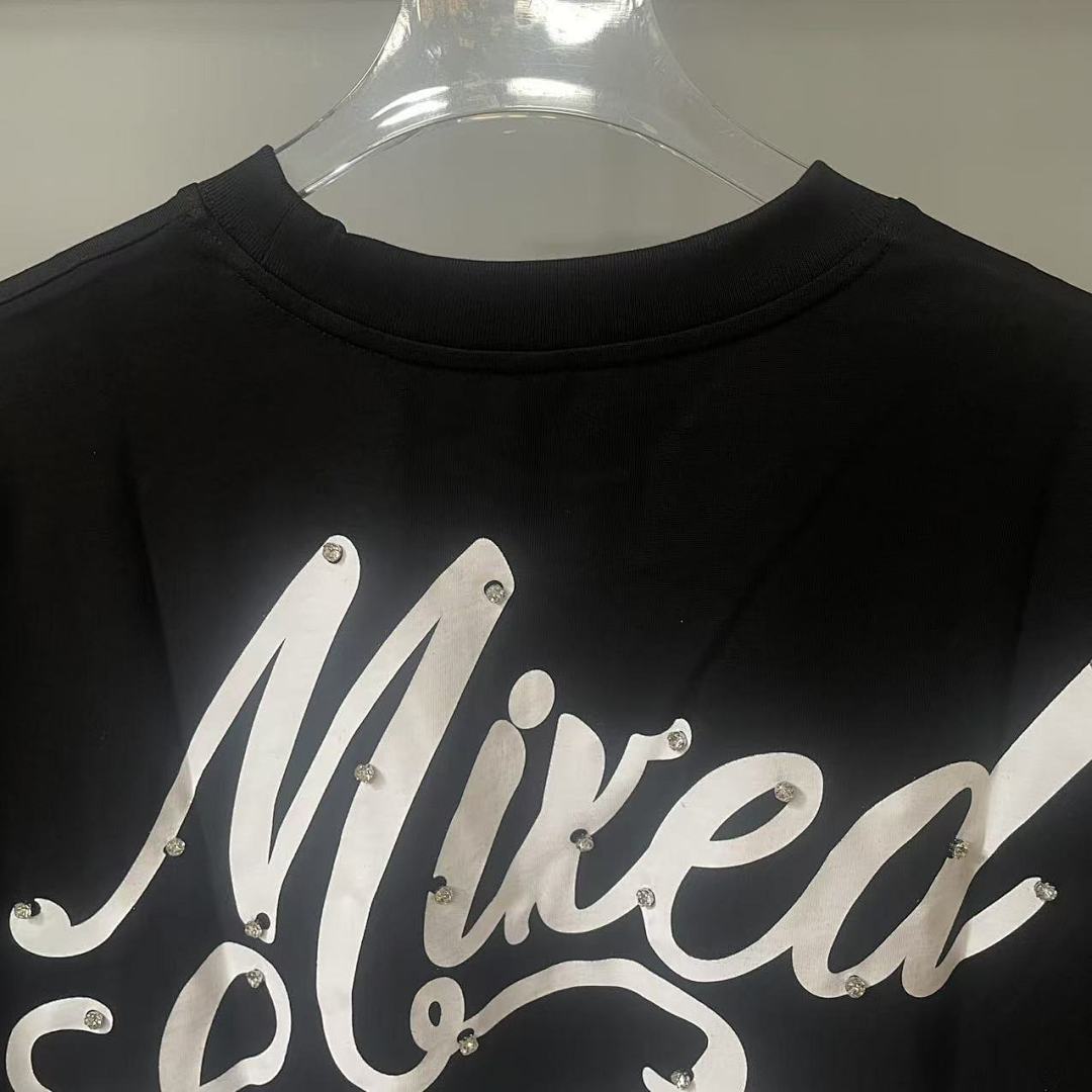 Mixed Emotion Rhinestone Graphic Tee