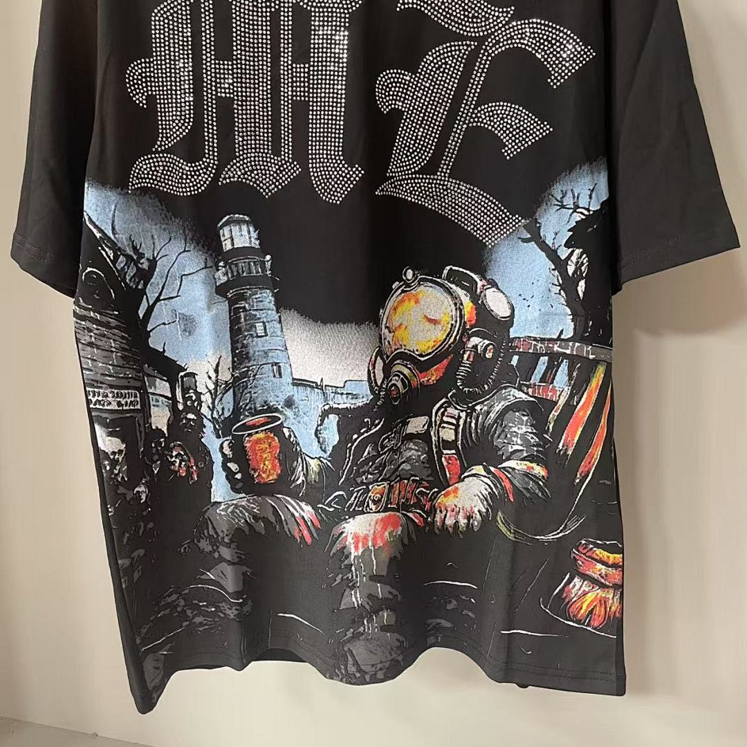 Mixed Emotion Illustrated Graphic Tee