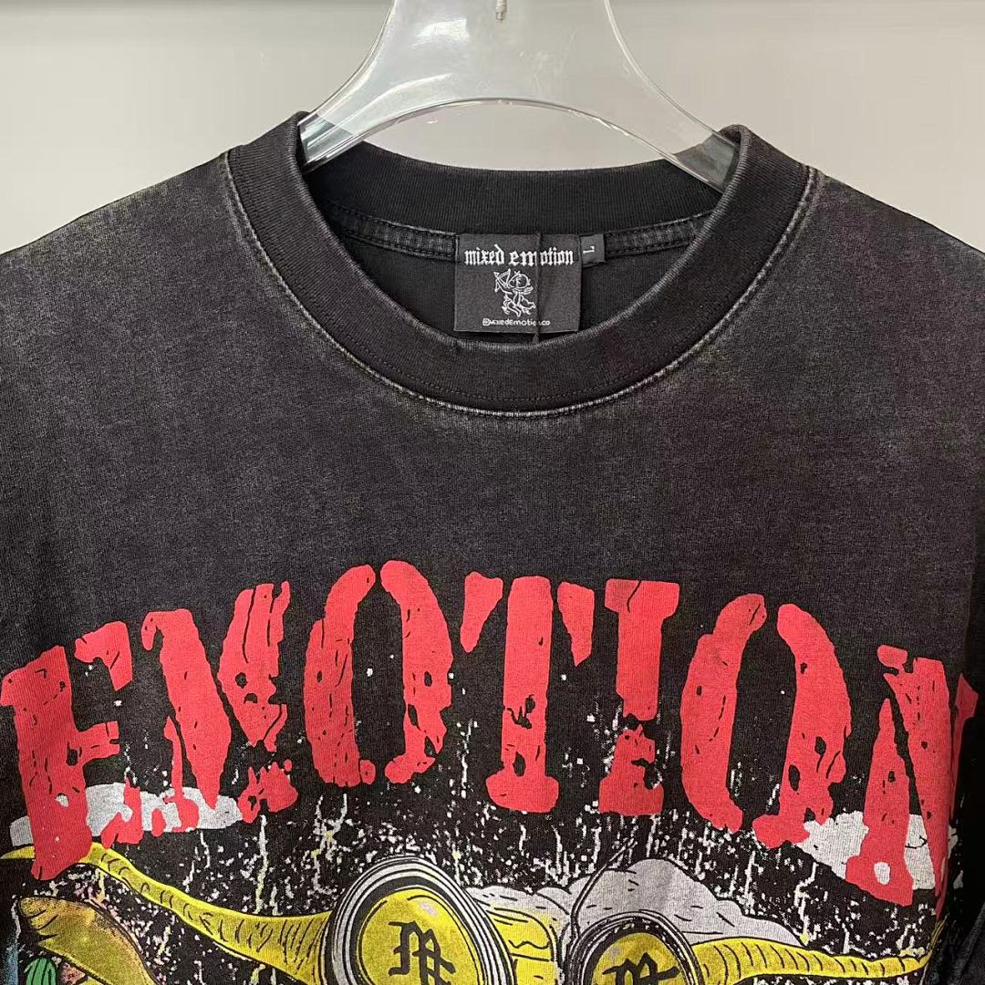Mixed Emotion Vintage Character Tee