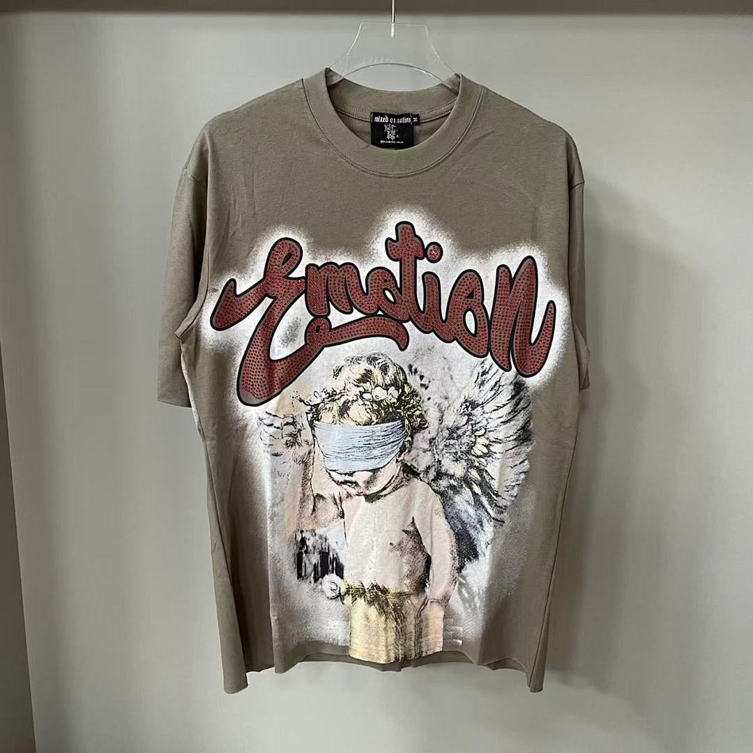 Mixed Emotion Washed Graphic Tee