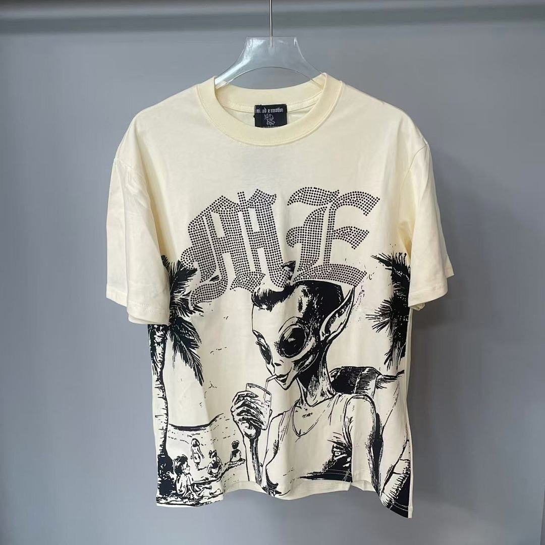 Mixed Emotion Distressed Graphic Tee
