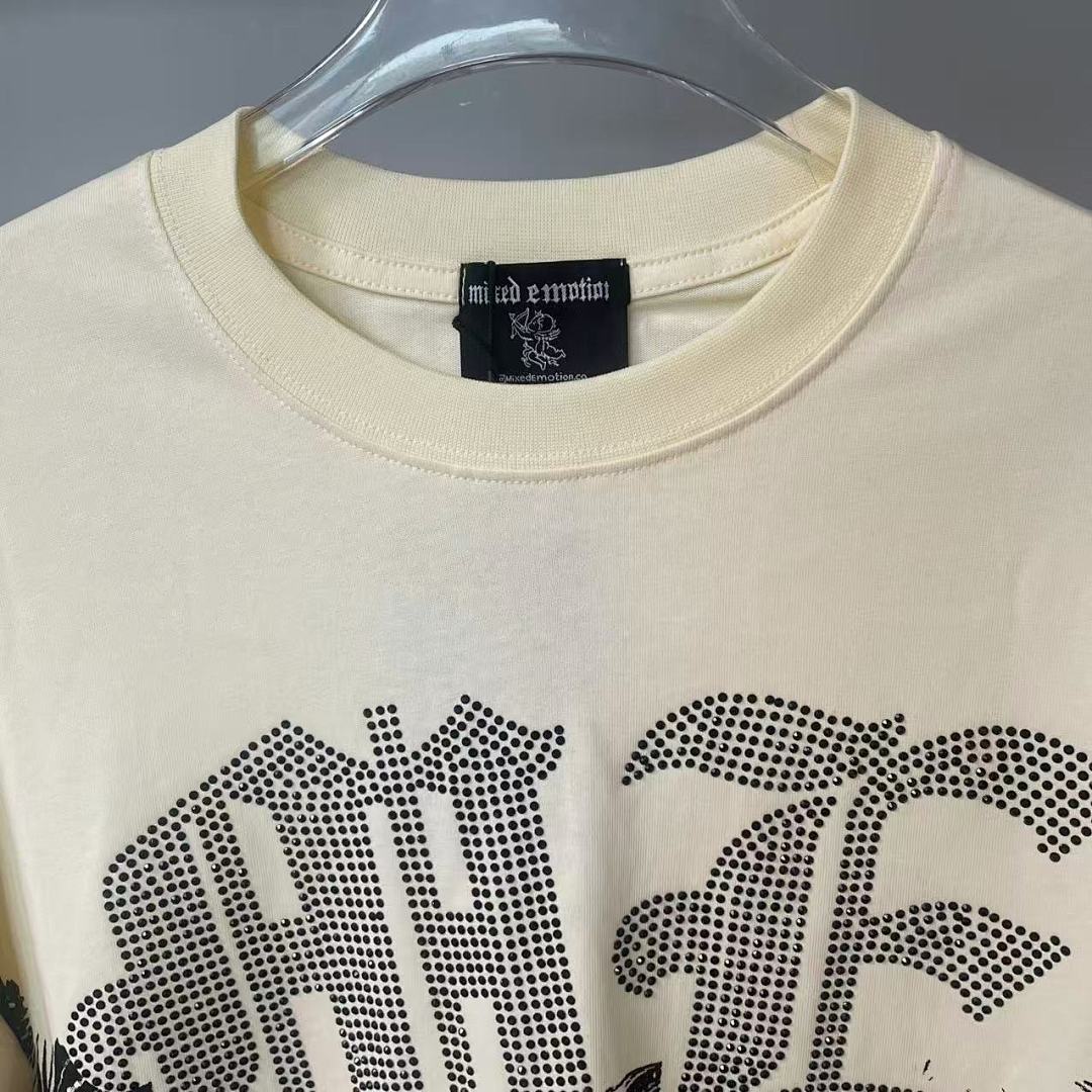 Mixed Emotion Distressed Graphic Tee