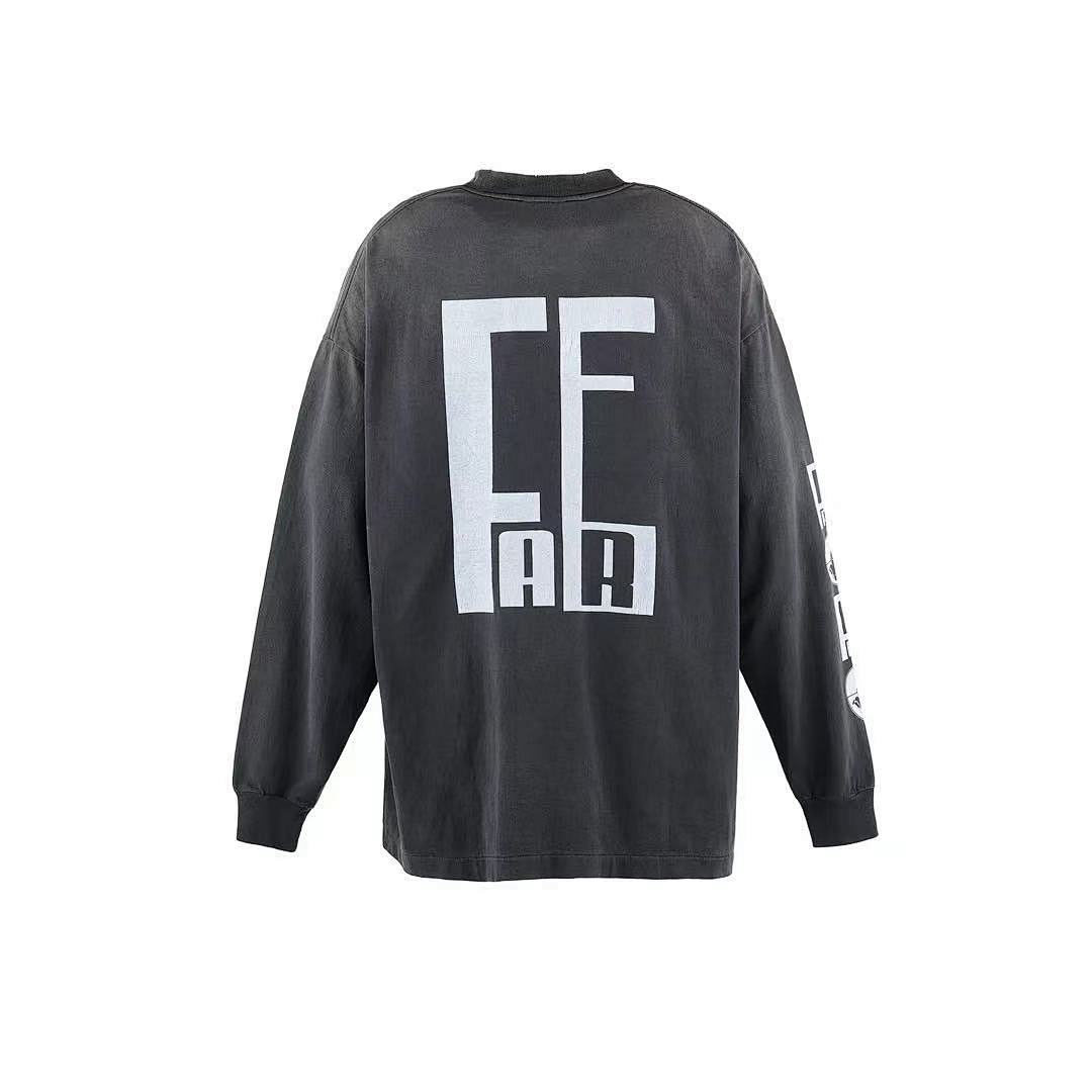 Saint Michael Cursive Script & Back Monogram Sweatshirt