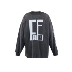 Saint Michael Cursive Script & Back Monogram Sweatshirt
