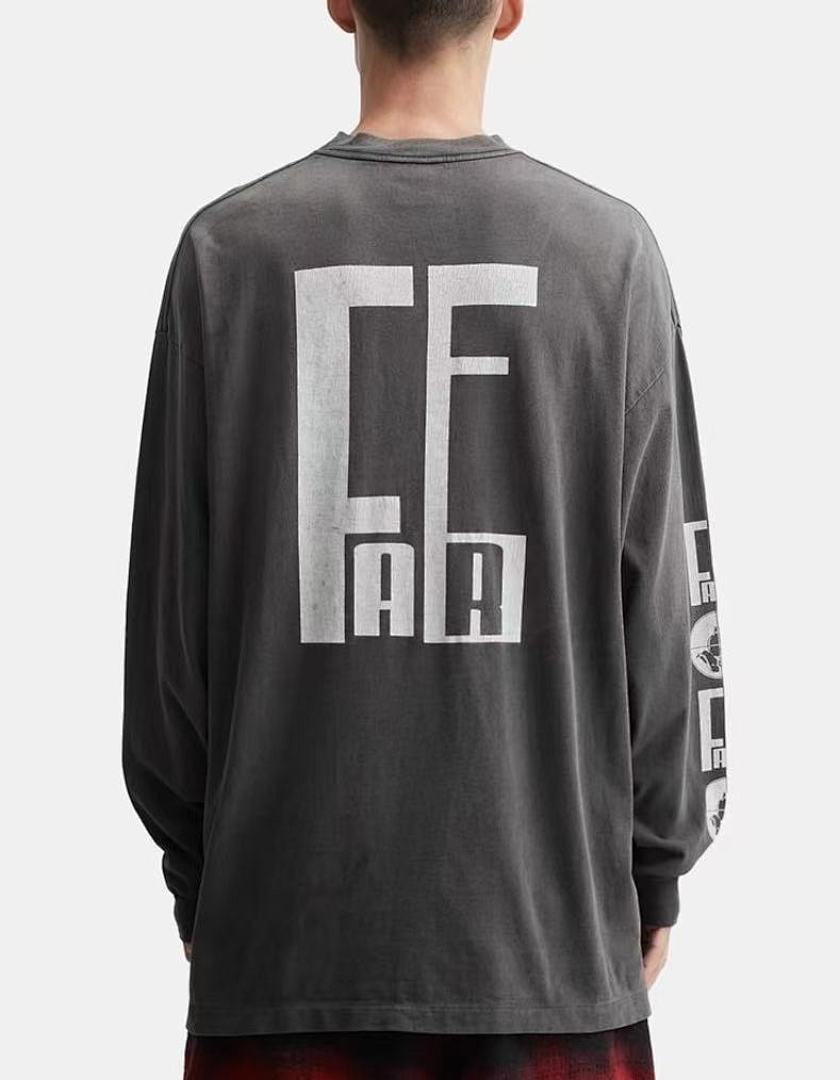 Saint Michael Cursive Script & Back Monogram Sweatshirt