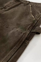 Saint Michael NST018 Distressed Workwear Straight Pants