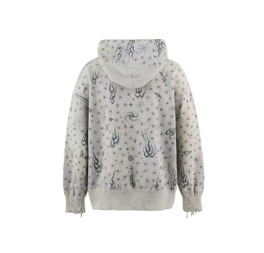 Saint Michael ST1016 Splatter Effect Hoodie