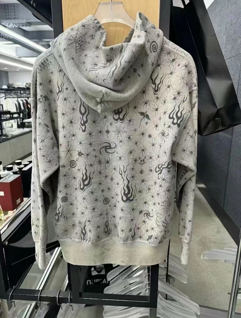 Saint Michael ST1016 Splatter Effect Hoodie
