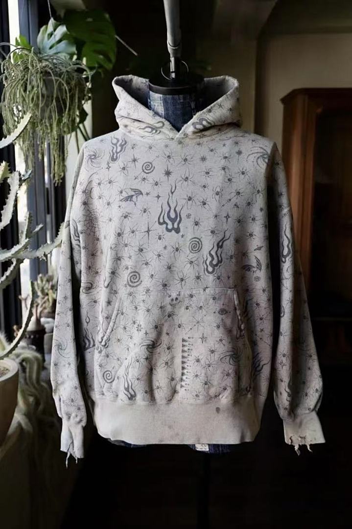 Saint Michael ST1016 Splatter Effect Hoodie