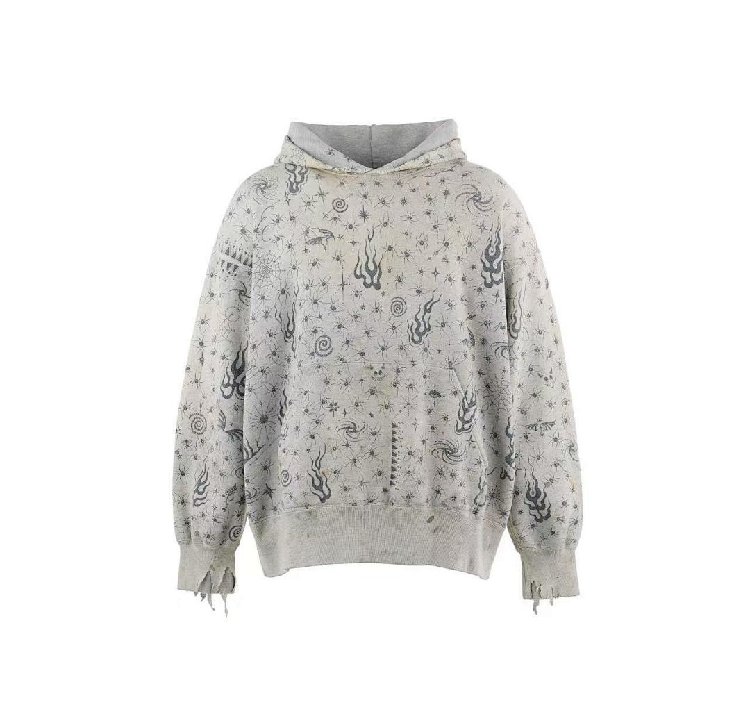 Saint Michael ST1016 Splatter Effect Hoodie