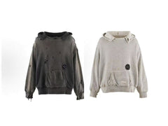 Saint Michael ST920 Distressed Patch Hoodie
