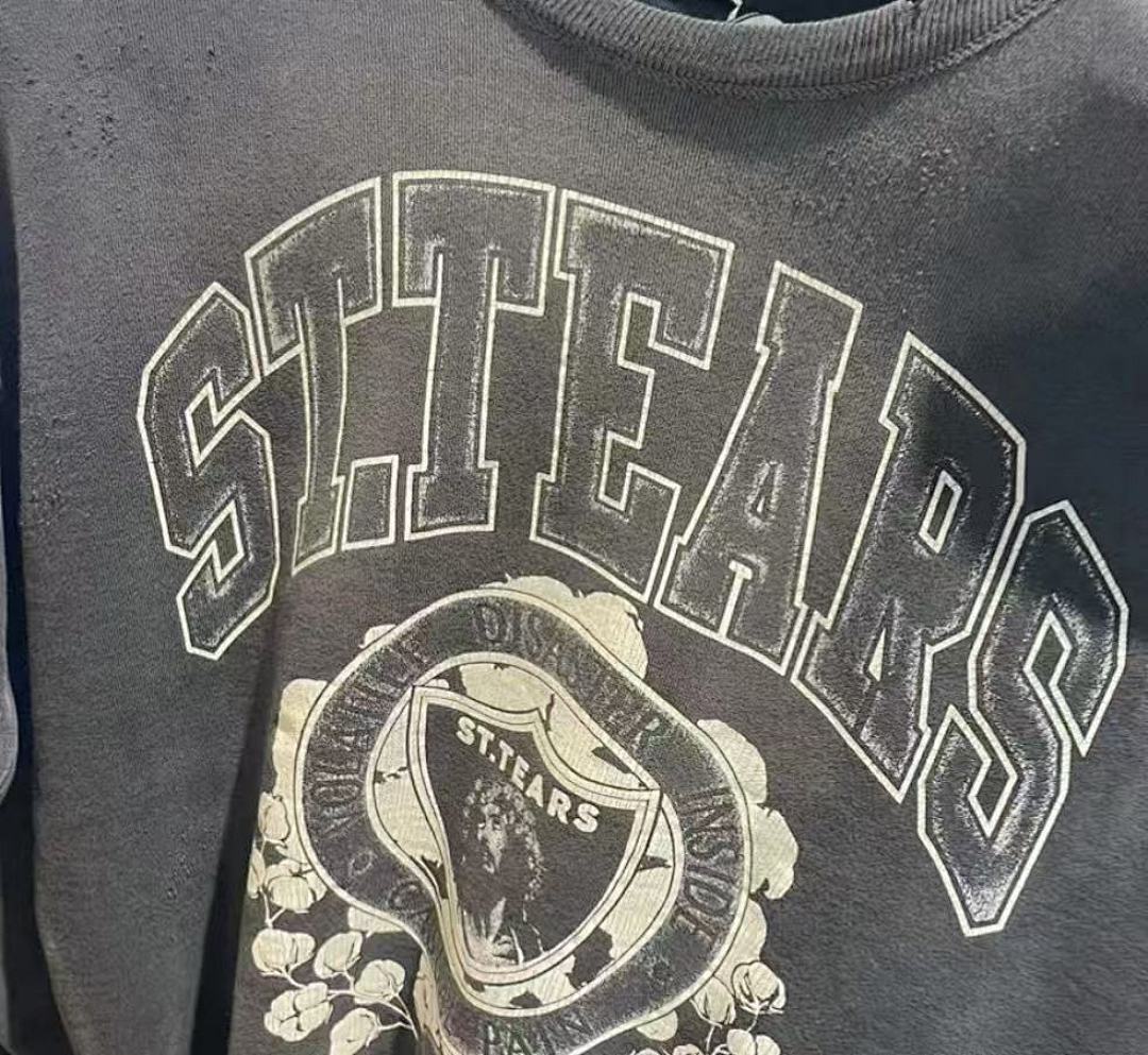 Saint Michael ST1024 Arch Logo Graphic Sweatshirt
