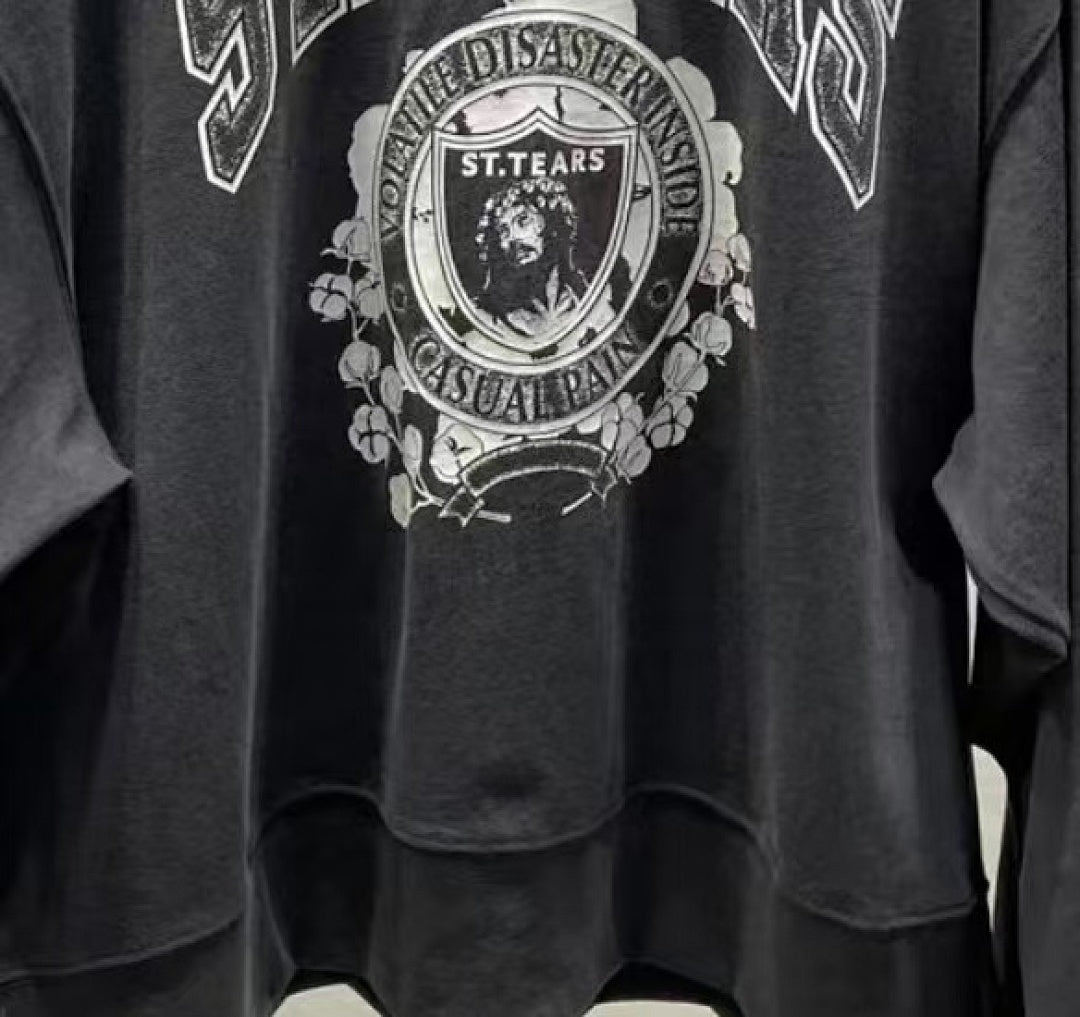 Saint Michael ST1024 Arch Logo Graphic Sweatshirt