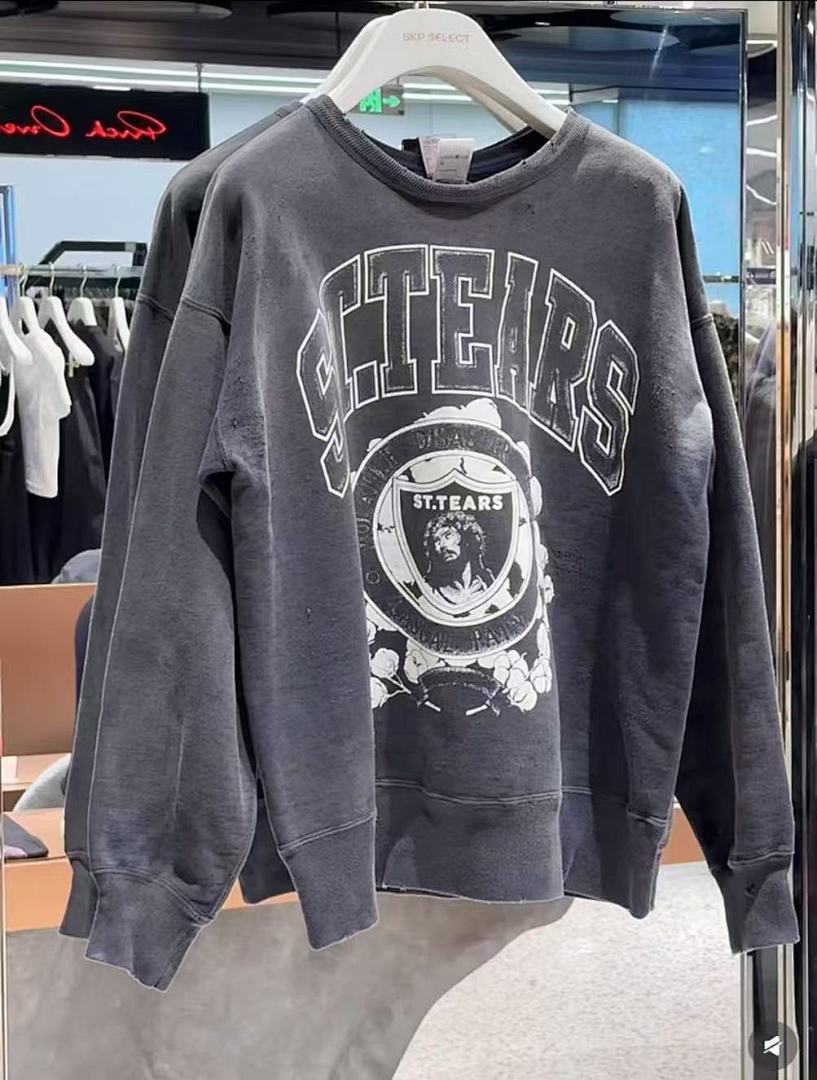Saint Michael ST1024 Arch Logo Graphic Sweatshirt