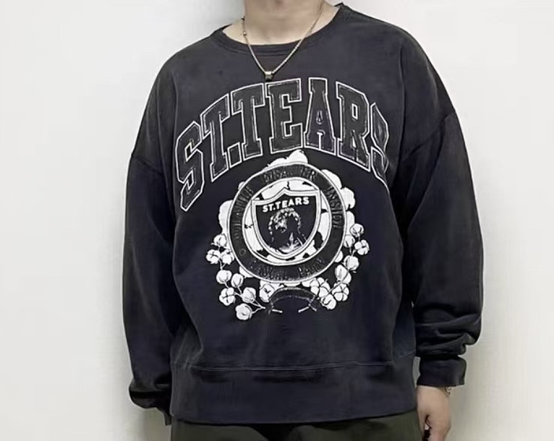 Saint Michael ST1024 Arch Logo Graphic Sweatshirt
