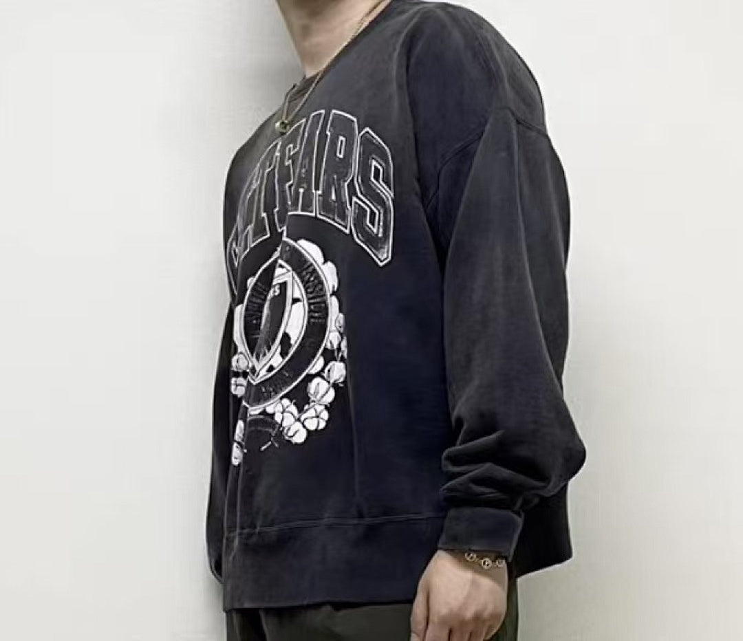 Saint Michael ST1024 Arch Logo Graphic Sweatshirt