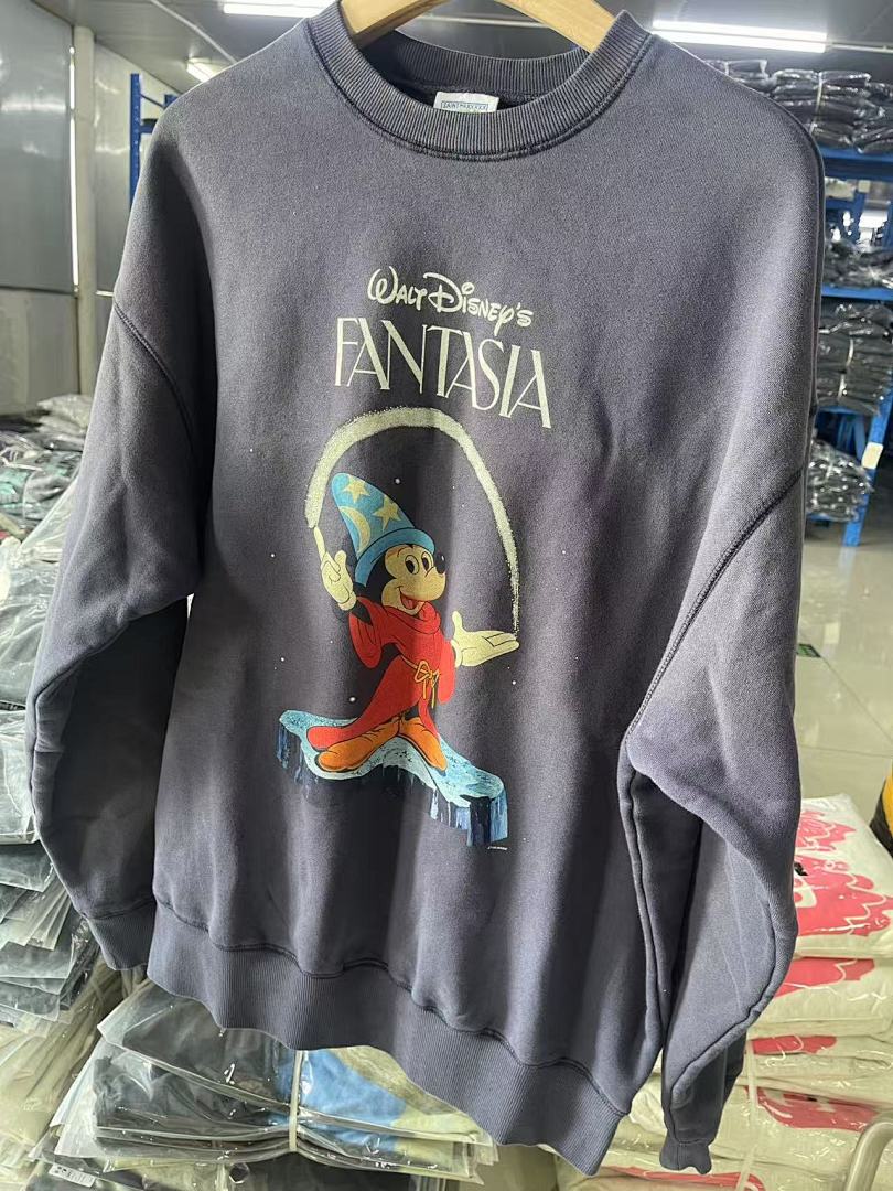 Saint Michael ST1030 Cartoon Graphic Sweatshirt