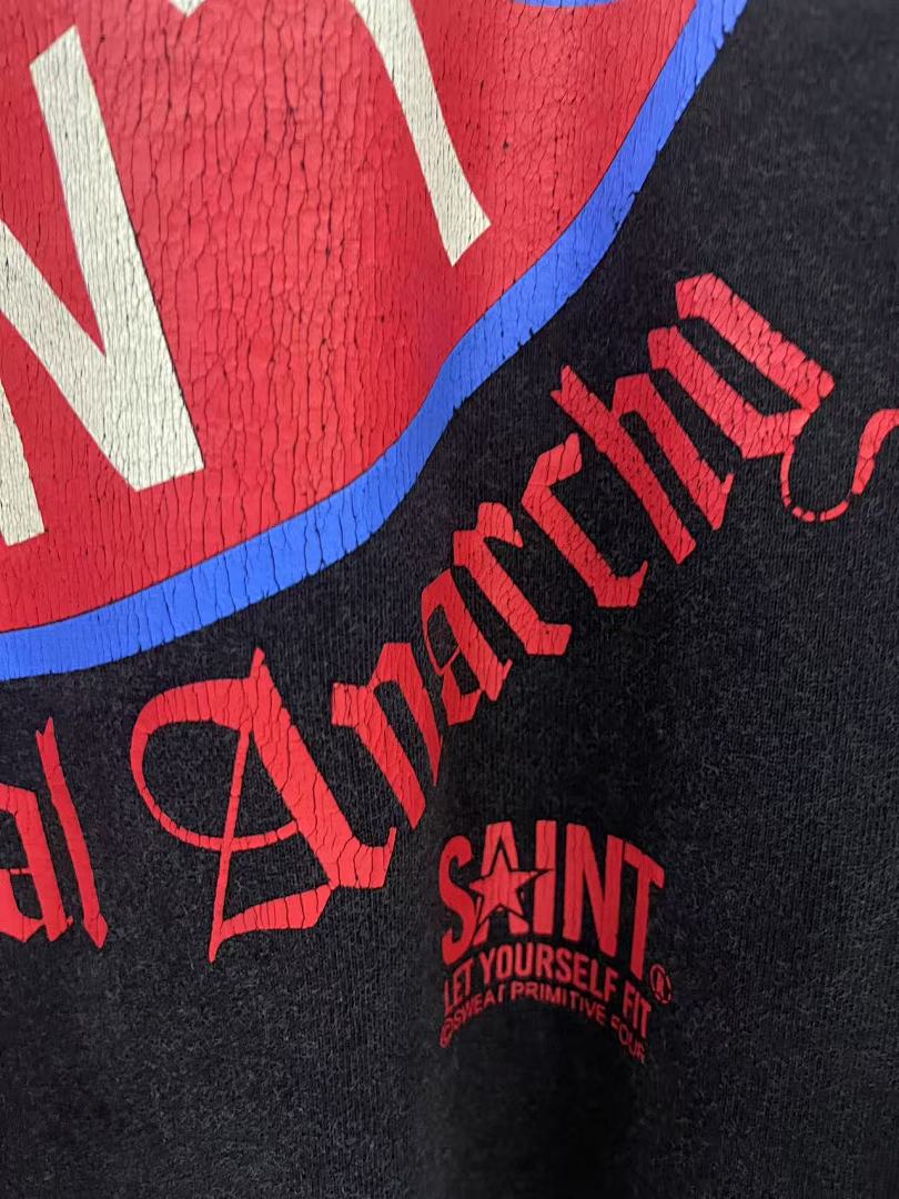 Saint Michael ST1020 Circular Emblem Graphic Sweatshirt