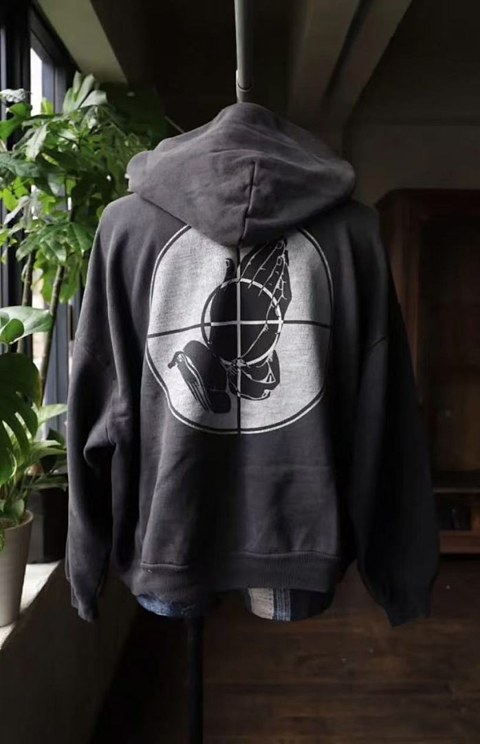 Saint Michael ST1026 Script Logo Hoodie