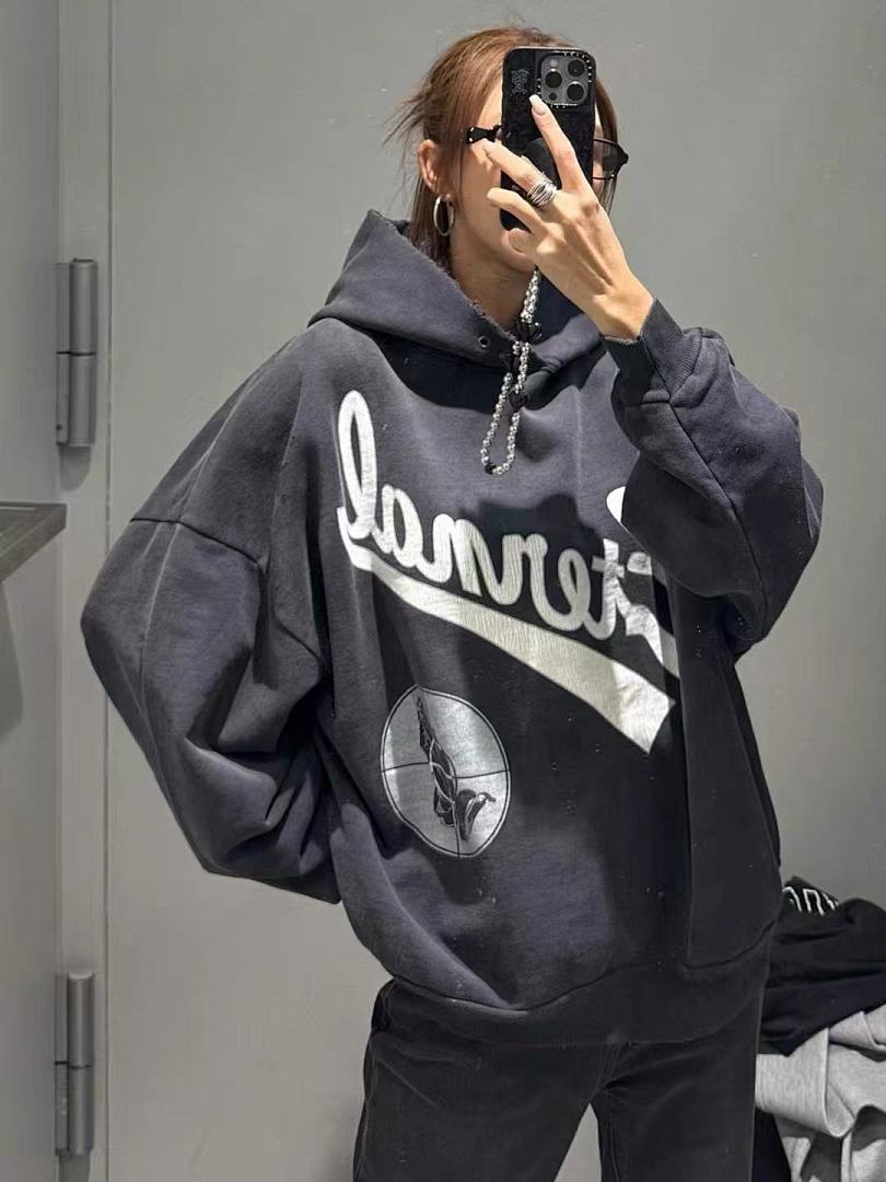 Saint Michael ST1026 Script Logo Hoodie