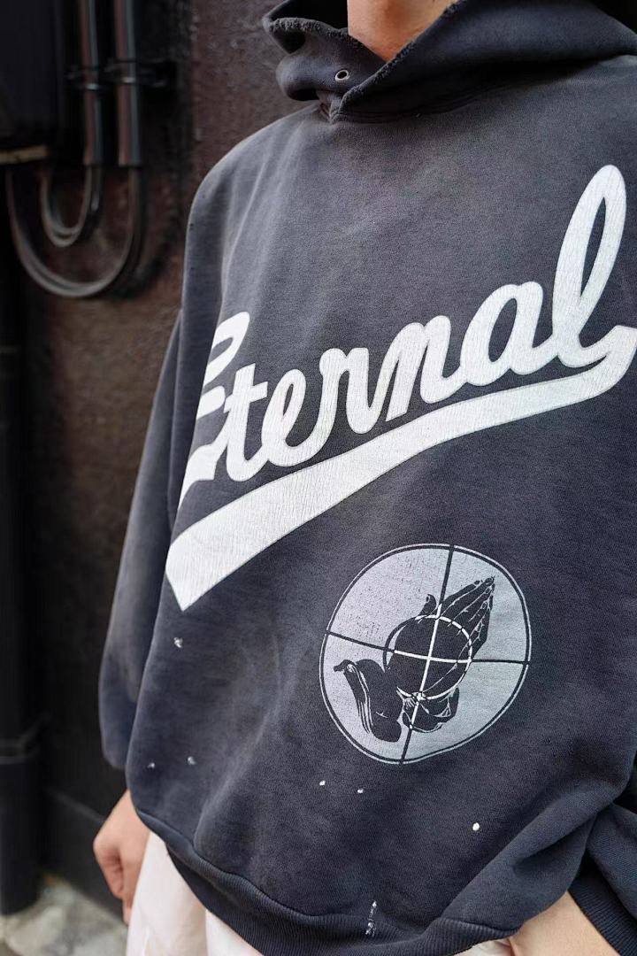 Saint Michael ST1026 Script Logo Hoodie