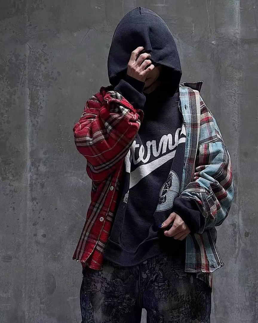Saint Michael ST1026 Script Logo Hoodie