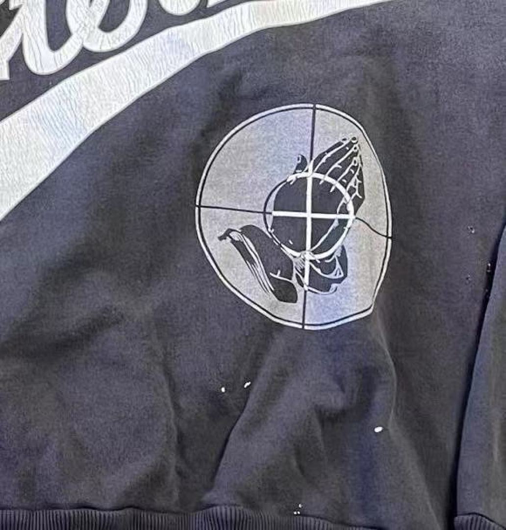 Saint Michael ST1026 Script Logo Hoodie