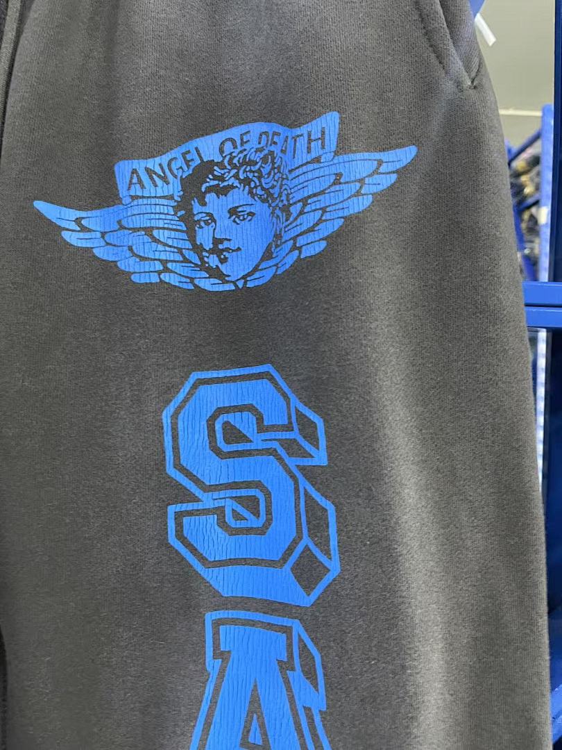 Saint Michael KST1037 Angel Wing Vertical Logo Sweatpants