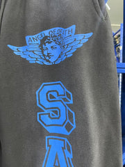 Saint Michael KST1037 Angel Wing Vertical Logo Sweatpants