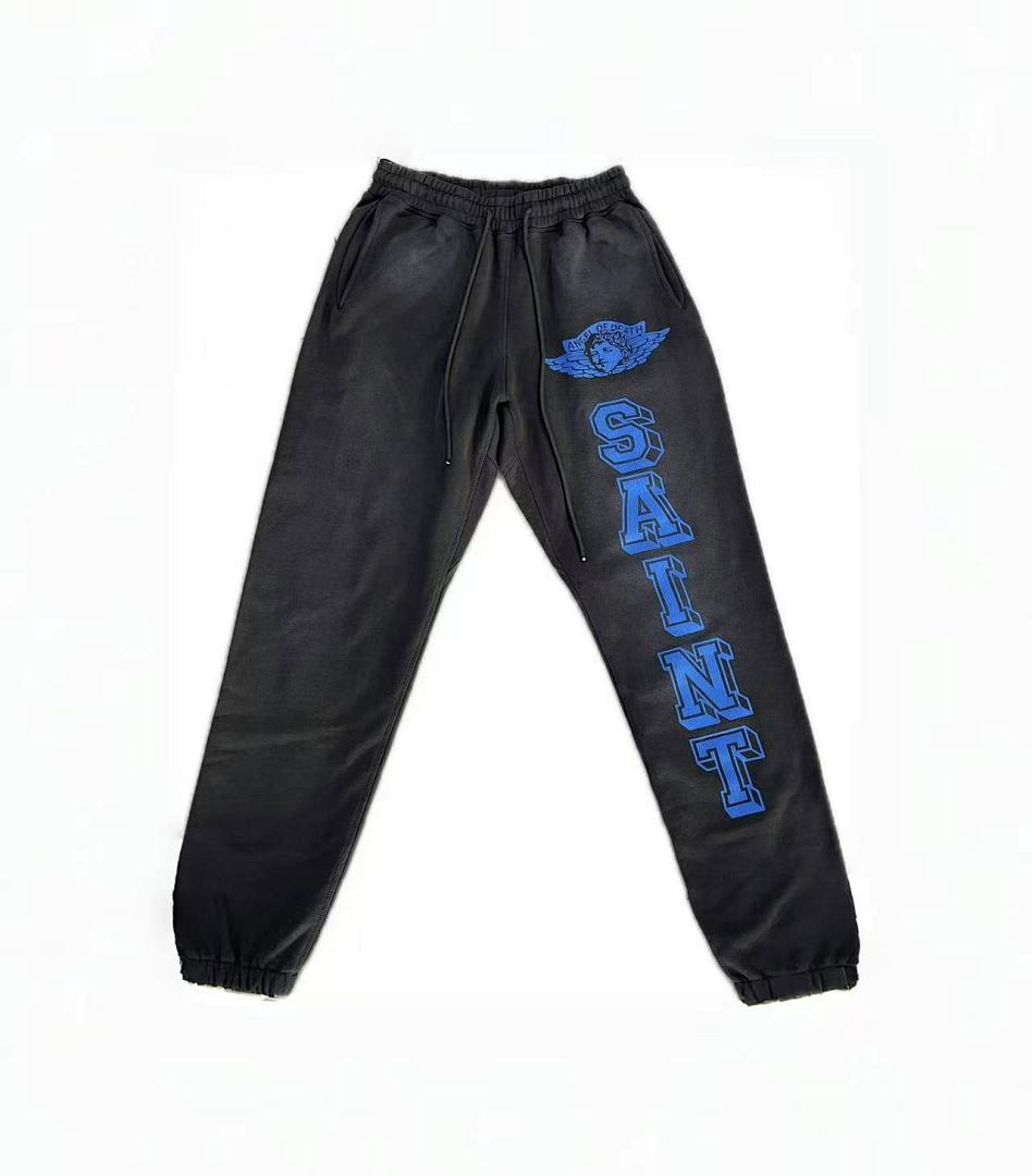 Saint Michael KST1037 Angel Wing Vertical Logo Sweatpants