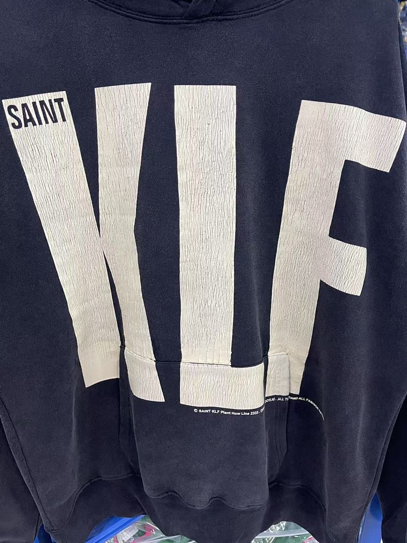Saint Michael ST1025 Appliqué Text Hoodie