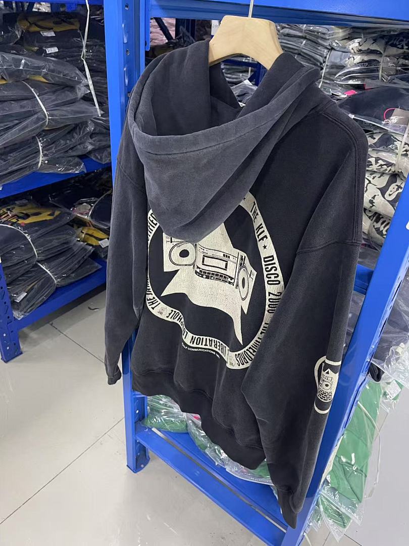 Saint Michael ST1025 Appliqué Text Hoodie