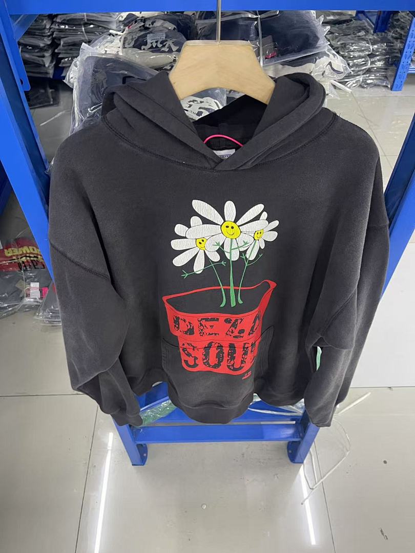 Saint Michael ST1040 Flower Graphic Hoodie