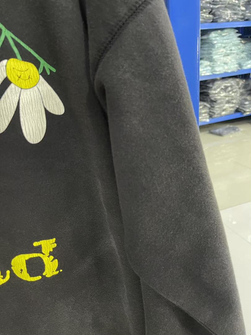 Saint Michael ST1040 Flower Graphic Hoodie