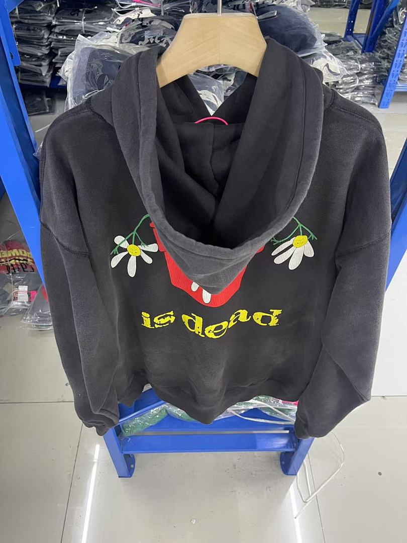 Saint Michael ST1040 Flower Graphic Hoodie